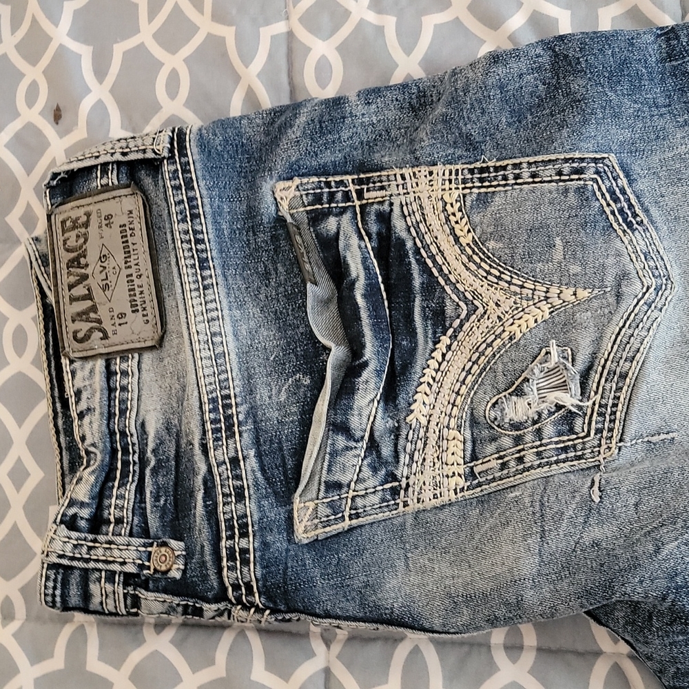 Salvage Jeans 31x32 Mayhem Straight